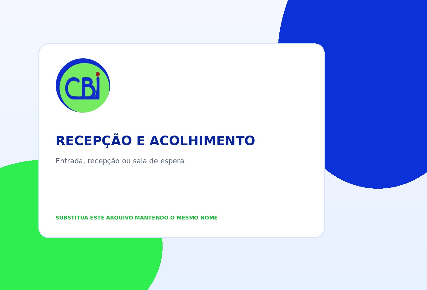 Recepção da Clínica Barão de Ipanema